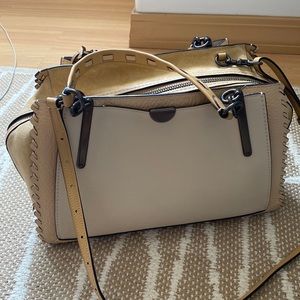 Coach handbag/crossbody whipstitch